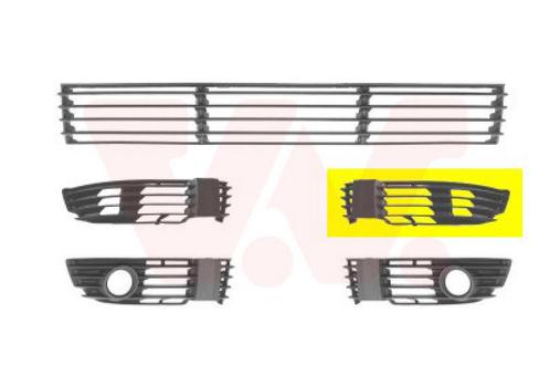 BUMPER GRILL VOOR VW PASSAT B5+ 2000-2005 3B0853665H, Auto-onderdelen, Carrosserie en Plaatwerk, Nieuw, Ophalen of Verzenden