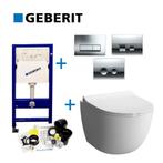 Geberit UP100 set15 Zero Rim-ex met Delta drukplaat, Doe-het-zelf en Verbouw, Sanitair, Ophalen of Verzenden, Nieuw, Overige typen