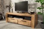 Massief tv-meubel IRON CRAFT 130cm mangohouten lowboard 2, Ophalen of Verzenden, Nieuw