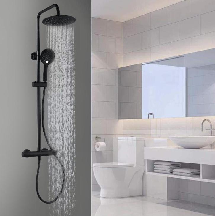 Sani Royal Opbouw Regendouche met Thermostaatkraan, Doe-het-zelf en Verbouw, Sanitair