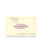 1952 AUSTIN HEALEY 3 LITRE SPORTS CONVERTIBLE BROCHURE, Boeken, Auto's | Folders en Tijdschriften, Nieuw, Author
