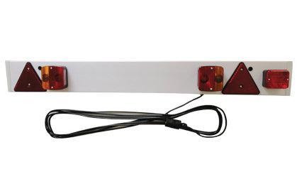 Lichtbalk met mistlamp / 1500 mm / 12 meter kabel / 12V, Auto diversen, Aanhangwagen-onderdelen, Verzenden