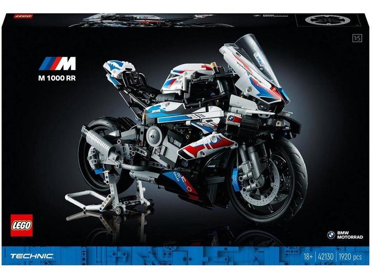 LEGO Technic BMW M 1000 RR - Modelbouwset 1:5 - Werkende, Kinderen en Baby's, Speelgoed | Bouwstenen, Zo goed als nieuw, Verzenden