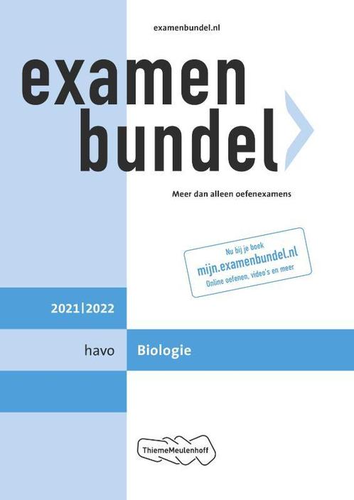 Examenbundel / havo Biologie 2021/2022 9789006491302, Boeken, Schoolboeken, Zo goed als nieuw, Verzenden