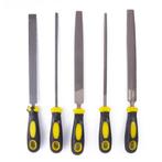 Hofftech IJzervijlen en houtraspen set - 5-delig - rubber..., Doe-het-zelf en Verbouw, Gereedschap | Handgereedschap, Ophalen of Verzenden