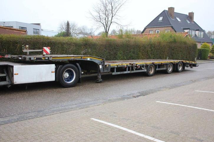 Veiling: Semi-Dieplader Meusburger 3-ass 2008, Auto's, Vrachtwagens, BTW verrekenbaar, Overige brandstoffen, Overige kleuren, Aanhangers en Opleggers