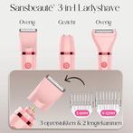 2dekans | Sansbeauté® 3-in-1 Ladyshave – Met Display –, Ophalen of Verzenden, Zo goed als nieuw