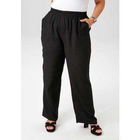 Aniston PLUS Comfortbroek van gestructureerd materiaal, Kleding | Dames, Broeken en Pantalons, Nieuw, Verzenden