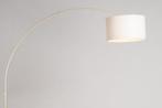 Rietveld Vloerlampen - Wit, Zwart, Beige, Zand - Stof, Metaa, Huis en Inrichting, Lampen | Vloerlampen, Verzenden, Nieuw