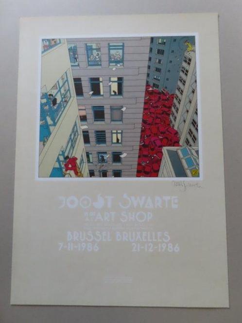 Swarte, Joost - 1 Offset Print - Expo Print gesigneerd -, Boeken, Strips | Comics