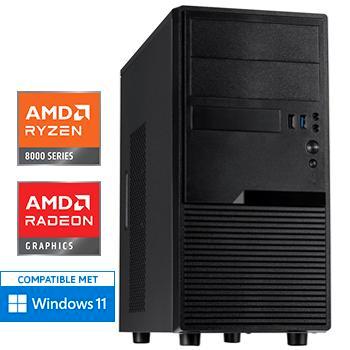 Ryzen 5 8500G - Radeon 740M - 32GB DDR5 - 1000GB Desktop PC, Computers en Software, Desktop Pc's
