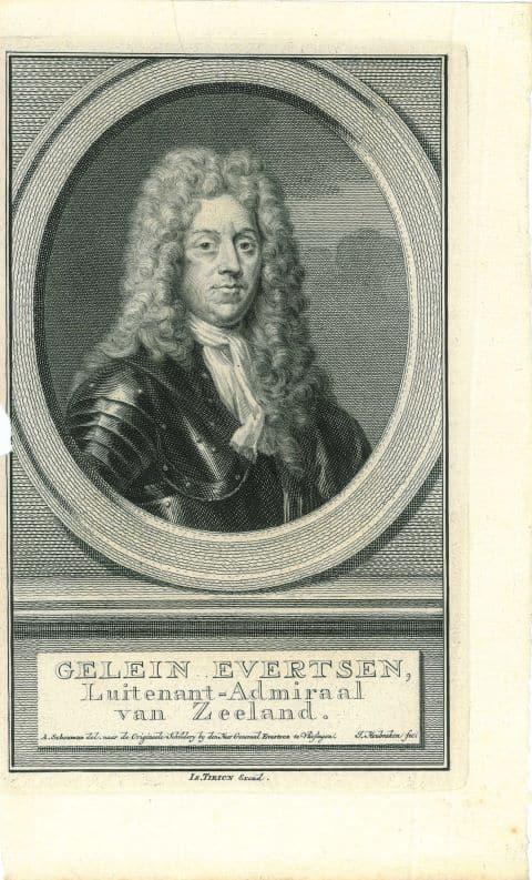 Portrait of Geleyn Evertsen, Antiek en Kunst, Kunst | Etsen en Gravures