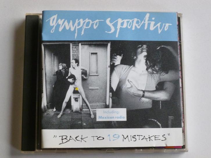 Gruppo Sportivo - Back to 19 Mistakes, Cd's en Dvd's, Cd's | Pop, Zo goed als nieuw, Verzenden