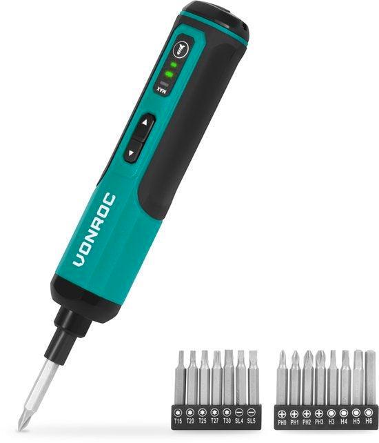 2dekans | VONROC Elektrische Schroevendraaier 4V - Incl., Doe-het-zelf en Verbouw, Gereedschap | Overige machines, Zo goed als nieuw