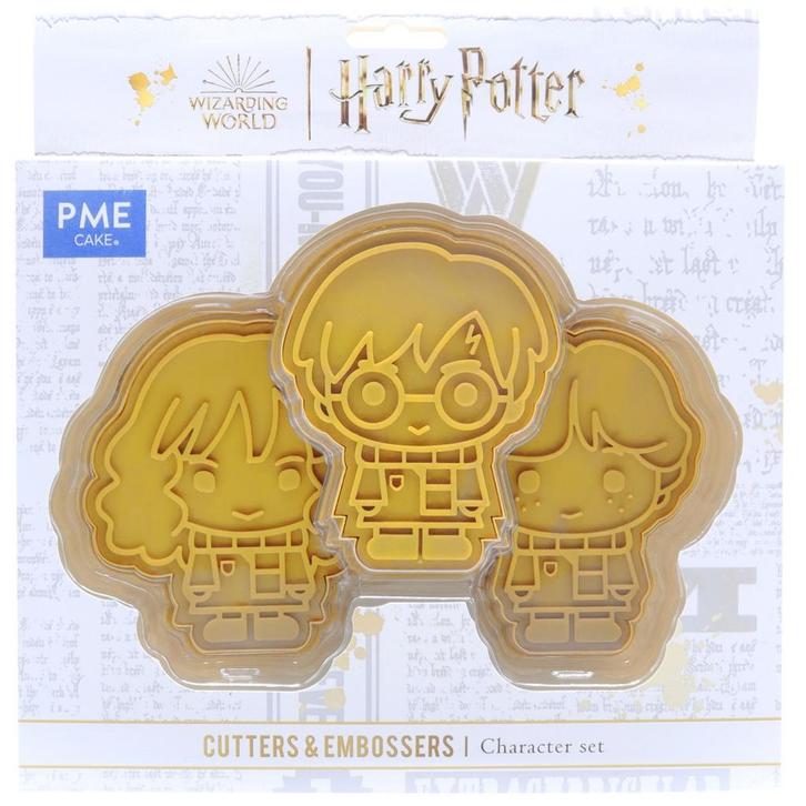 PME Harry Potter Karakters Uitstekers en Stempels Set/6, Hobby en Vrije tijd, Taarten en Cupcakes maken, Nieuw, Verzenden