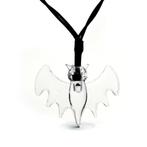 Halloween solar lichtsnoer vleermuis - met 50 paarse leds, Tuin en Terras, Buitenverlichting, Zonne-energie, Kunststof, Verzenden