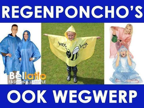 Regenponcho kopen - Regenponcho - Regencape - Regencapes, Fietsen en Brommers, Fietsaccessoires | Fietskleding, Nieuw, Overige maten