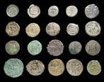 Romeinse Rijk Lote 20 monedas Æ acuñadas entre los siglos, Postzegels en Munten