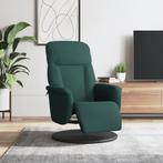 vidaXL Verstelbare fauteuil met voetensteun fluweel, Huis en Inrichting, Fauteuils, Verzenden, Nieuw