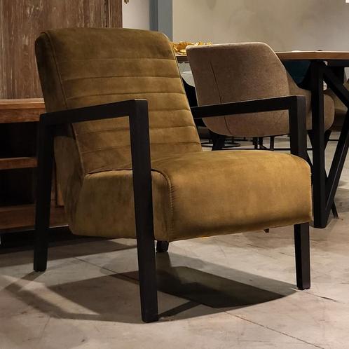 Eleonora Lars Fauteuil Groen, Huis en Inrichting, Fauteuils, Ophalen of Verzenden