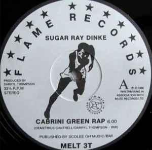 12 inch gebruikt - Sugar Ray Dinke - Cabrini Green Rap, Cd's en Dvd's, Vinyl Singles, Zo goed als nieuw, Verzenden
