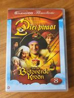 DVD - Piet Piraat - En De Betoverde Kroon, Cd's en Dvd's, Dvd's | Kinderen en Jeugd, Avontuur, Gebruikt, Verzenden, Alle leeftijden