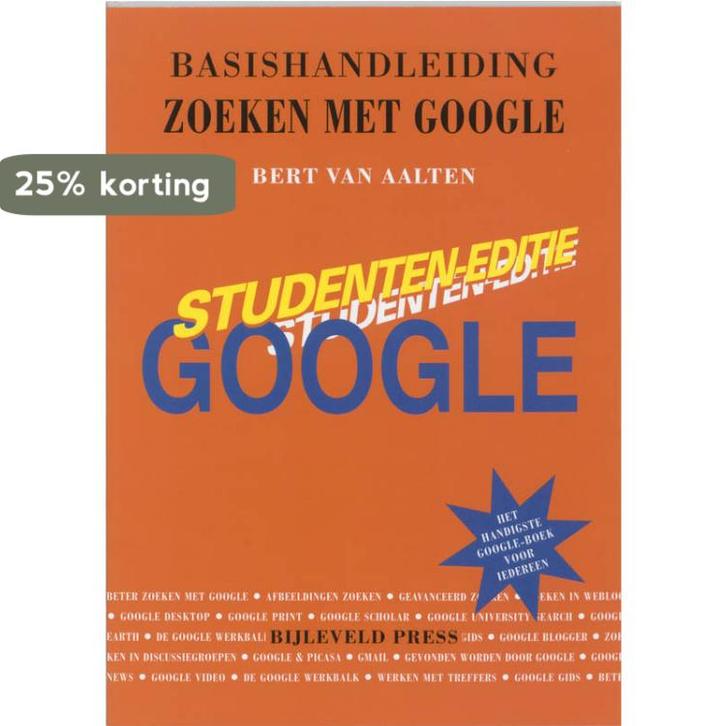 Basishandleiding Zoeken met Google 9789055481552, Boeken, Informatica en Computer, Zo goed als nieuw, Verzenden