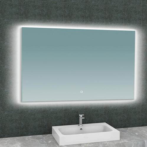 Badkamerspiegel BWS Luc Rechthoek Inclusief LED Verlichting, Doe-het-zelf en Verbouw, Sanitair, Bad, Nieuw, Ophalen of Verzenden