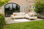 Savannah hoekbank chaise longue - Natural/Acasia, Verzenden, Nieuw, Overige materialen
