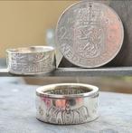 Handgemaakte Zilveren Geboortejaar Ring