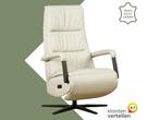 Leren elektrisch relaxfauteuil Core, Bohemian, Industrieel, Modern, Scandinavisch, Nieuw, Ophalen of Verzenden, 50 tot 75 cm