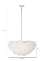 PLAFONDLAMP VEER CM Ø 60X30 (hoogte met kabel cm 110), Huis en Inrichting, Lampen | Hanglampen, Ophalen of Verzenden, Nieuw