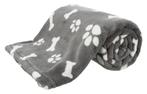 Trixie Hondendeken Kenny Fleece Bot / Pootjes Grijs - 75X50, Dieren en Toebehoren, Verzenden, Nieuw