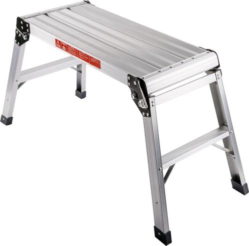 Werkplatform - opvouwbaar - 60x30x50 cm - aluminium, Doe-het-zelf en Verbouw, Steigers, Nieuw, Ophalen of Verzenden