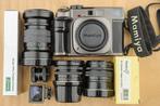Mamiya 7 + 43mm +80mm + 150mm + panorama set + acc. 120 /, Nieuw