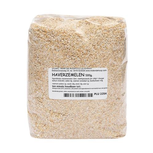 Molen de Hoop Haverzemelen 500 gr., Hobby en Vrije tijd, Taarten en Cupcakes maken, Nieuw, Verzenden