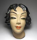 Mara Luta - Art Deco-muurmasker, Antiek en Kunst