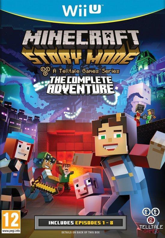 Minecraft: Story Mode - Season One Complete - Wii U Wii U, Spelcomputers en Games, Games | Nintendo Wii U, 1 speler, Zo goed als nieuw