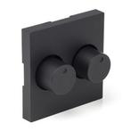 Dimmerknop | Q-link | S-Line (Duo, Zwart), Doe-het-zelf en Verbouw, Verzenden, Nieuw