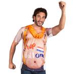 Nederland Shirt Oranje Heren M/L, Kinderen en Baby's, Carnavalskleding en Verkleedspullen, Verzenden, Nieuw