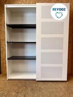 Ahrend schuifdeurkast - 195x160x45cm - wit met witte ako..., Nieuw in verpakking