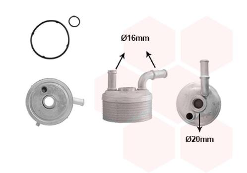 OLIEKOELER VOOR MINI CLUBMAN R55 2007-2014 24119812996, Auto diversen, Auto-accessoires, Nieuw, Ophalen of Verzenden