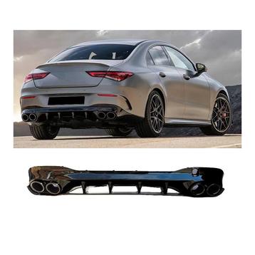 Diffuser voor mercedes cla c118 x118 w118 amg line dubbele z beschikbaar voor biedingen