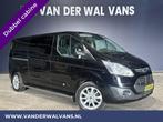 Ford Transit Custom 2.2 TDCI 155pk L2H1 Dubbele Cabine Airco, Auto's, Bestelauto's, Zwart, Nieuw, Ford, Handgeschakeld