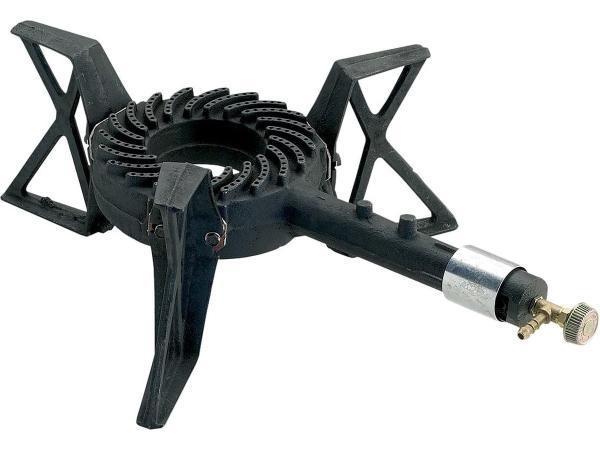 Veiling - Kemper Gietijzeren 1 pit Camping Gasstel Gasbrande, Witgoed en Apparatuur, Kookplaten