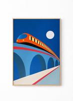 Nelson F. León - Viaje Nocturno XL- (NO Reserve), Antiek en Kunst