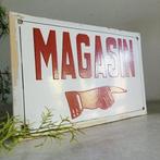 Reclamebord - Zeldzaam & Antiek, Emaille Bord, Magazijn,, Antiek en Kunst
