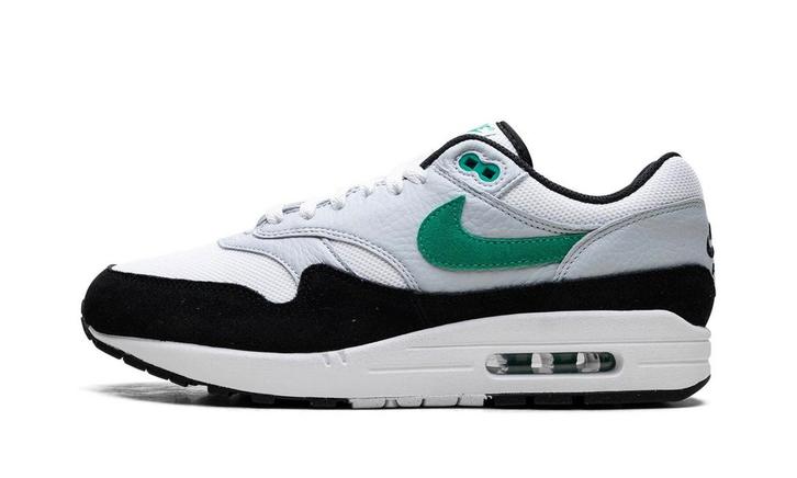 Nike Air Max 1 White Black Stadium Green - Maat 43 EU, Kleding | Heren, Schoenen, Ophalen of Verzenden