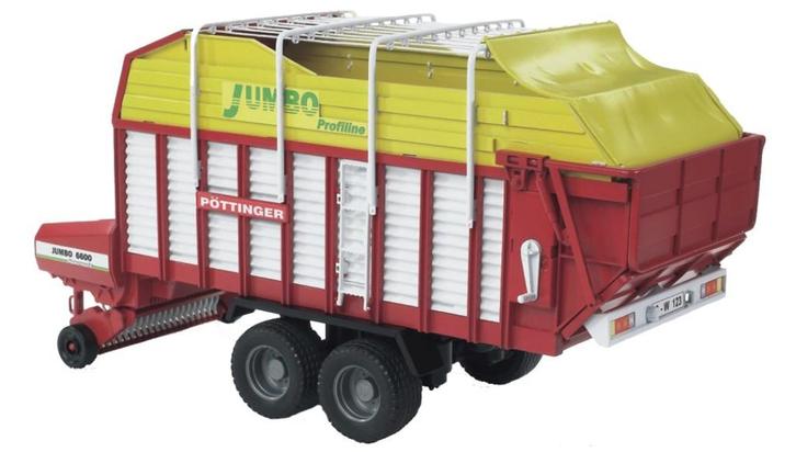 Bruder pottinger jumbo 6600 opraapwagen, Kinderen en Baby's, Speelgoed | Overig, Ophalen of Verzenden