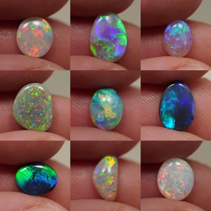 Australische opalen en sieraden uit eigen atelier, Sieraden, Tassen en Uiterlijk, Edelstenen, Nieuw, Ophalen of Verzenden